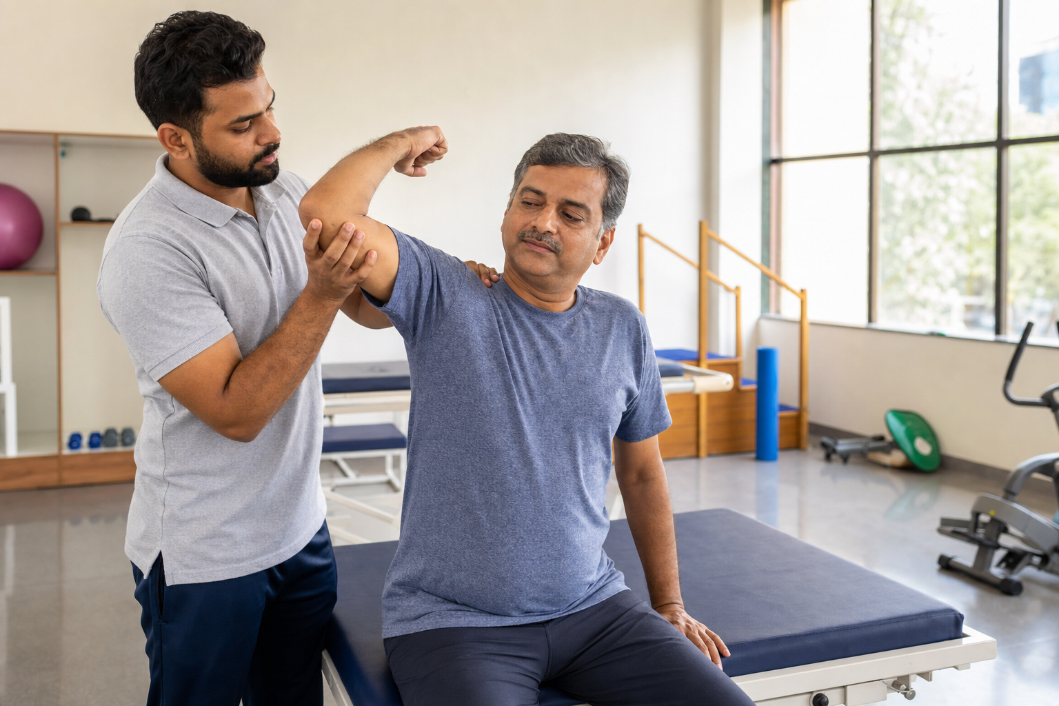 Illustrative view of Physiotherapy Unit